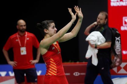 Carolina Marín: "Vamos a por todas, pronto volveré" Carolina Marín: "Vamos a por todas, pronto volveré"