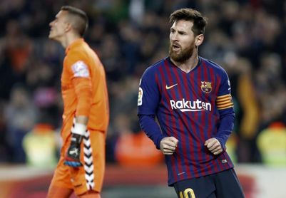 1-0. El Barcelona gana sin convencer antes de la ´Champions´ 1-0. El Barcelona gana sin convencer antes de la ´Champions´