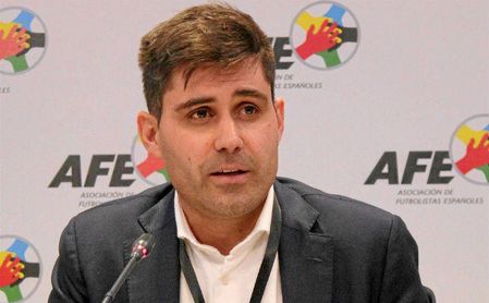 David Aganzo en rueda de prensa. David Aganzo en rueda de prensa.