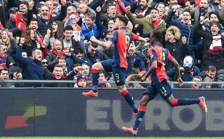 Sanabria ha hecho tres goles con el Genoa en 289 minutos. Sanabria ha hecho tres goles con el Genoa en 289 minutos.