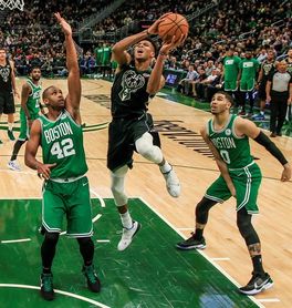98-97. Antetokounmpo y Middleton dan a Bucks la victoria en duelo con Celtics 98-97. Antetokounmpo y Middleton dan a Bucks la victoria en duelo con Celtics