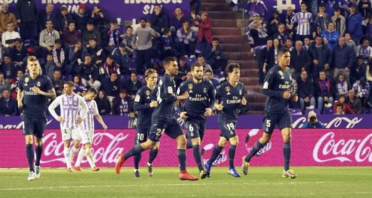 El Real Madrid reacciona en Pucela (1-4) El Real Madrid reacciona en Pucela (1-4)