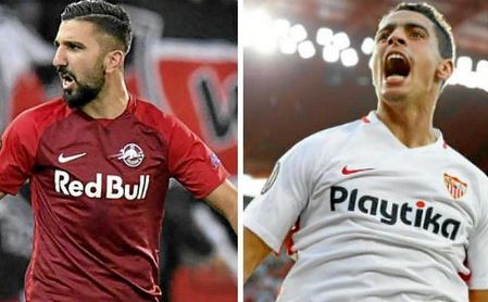 Ben Yedder y Dabbur, una delantera de ensueño Ben Yedder y Dabbur, una delantera de ensueño