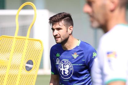 Barragán, la noticia positiva del entrenamiento. Barragán, la noticia positiva del entrenamiento.