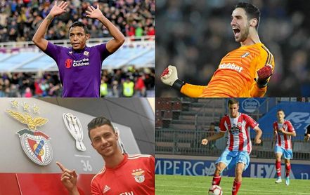 Muriel, Sergio Rico, Corchia y Aburjania, cedidos por el Sevilla FC. Muriel, Sergio Rico, Corchia y Aburjania, cedidos por el Sevilla FC.
