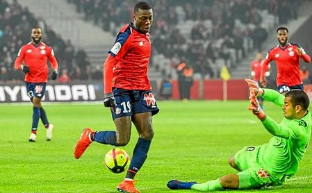 Los grandes de Europa tienen ya en su agenda a Nicolas Pépé. Los grandes de Europa tienen ya en su agenda a Nicolas Pépé.