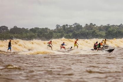 La Pororoca: La ola "mágica" en el encuentro del río Amazonas con el mar La Pororoca: La ola "mágica" en el encuentro del río Amazonas con el mar
