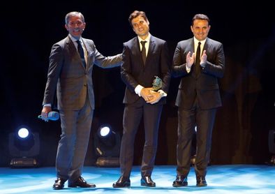 Ferrer, Valverde, Real Madrid y Atlético, premiados en la Gala de la AEPD Ferrer, Valverde, Real Madrid y Atlético, premiados en la Gala de la AEPD