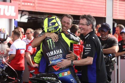 Rossi, segundo, afirma que su vaso "seguramente está medio lleno" Rossi, segundo, afirma que su vaso "seguramente está medio lleno"