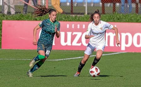 El Betis-Sevilla de la Liga Iberdrola, con precios asequibles. El Betis-Sevilla de la Liga Iberdrola, con precios asequibles.