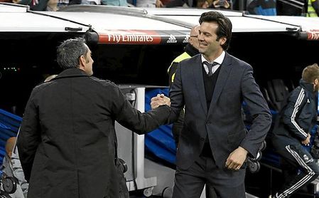 Solari ha dirigido al Real Madrid 32 partidos esta jornada. Solari ha dirigido al Real Madrid 32 partidos esta jornada.