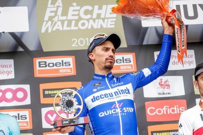 Alaphilippe:"La Flecha Valona es una carrera muy especial" Alaphilippe:"La Flecha Valona es una carrera muy especial"