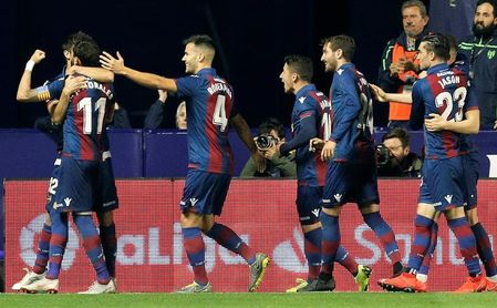 El Levante no ganaba por 4-0 desde 2012 El Levante no ganaba por 4-0 desde 2012