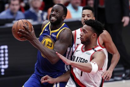 117-119. Curry y Green ponen a los Warriors en las Finales con barrida a los Trail Blazers 117-119. Curry y Green ponen a los Warriors en las Finales con barrida a los Trail Blazers