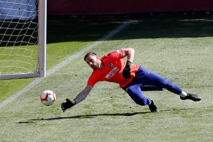 Oblak: "A todos nos hubiera gustado luchar por algo más" Oblak: "A todos nos hubiera gustado luchar por algo más"