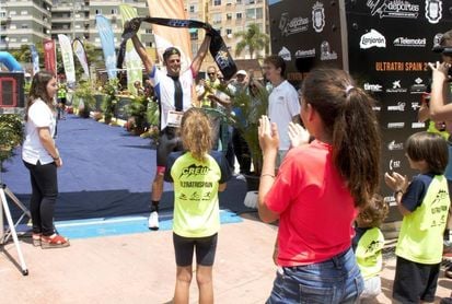 Antonio Cardona 'Cabila', vencedor del 'Ultra-Tri Spain' Antonio Cardona 'Cabila', vencedor del 'Ultra-Tri Spain'