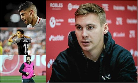 Wöber destaca a Banega, Navas y Sarabia como jugadores que más le han sorprendido. Wöber destaca a Banega, Navas y Sarabia como jugadores que más le han sorprendido.