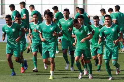 Bolivia se entrena por primera vez en Río de Janeiro pensando en Perú Bolivia se entrena por primera vez en Río de Janeiro pensando en Perú