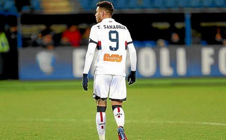 El rendimiento de Sanabria ha ido de más a menos en el Genoa. El rendimiento de Sanabria ha ido de más a menos en el Genoa.