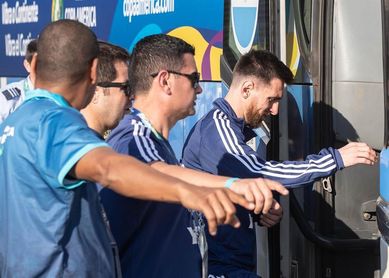 La selección argentina toma contacto con Río de Janeiro pensando en Venezuela La selección argentina toma contacto con Río de Janeiro pensando en Venezuela