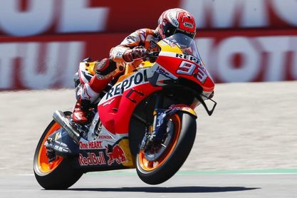 Márquez recupera la primera plaza y Quartararo se "cabrea" Márquez recupera la primera plaza y Quartararo se "cabrea"