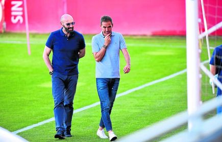 Monchi, el animador del mercado estival Monchi, el animador del mercado estival