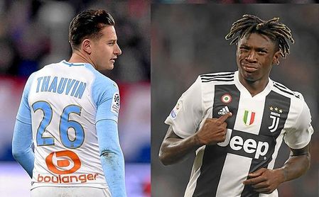 Tanto Thauvin como Kean tienen un valor de mercado de 40 millones de euros, según Transfermarkt. Tanto Thauvin como Kean tienen un valor de mercado de 40 millones de euros, según Transfermarkt.