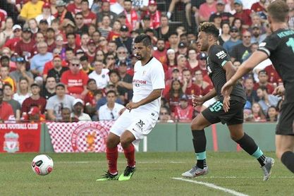 Nolito sigue dejando claro que quiere quedarse en el Sevilla FC. Nolito sigue dejando claro que quiere quedarse en el Sevilla FC.