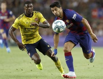 2-1. Luis Suárez le da el Gamper al Barça en el último suspiro 2-1. Luis Suárez le da el Gamper al Barça en el último suspiro