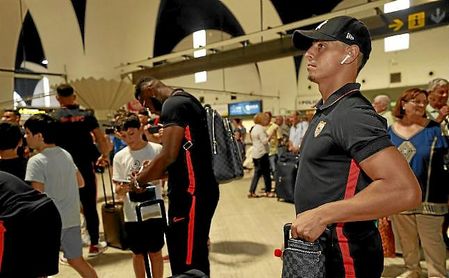 Ben Yedder, rumbo a los Estados Unidos con el Sevilla esta pretemporada. Ben Yedder, rumbo a los Estados Unidos con el Sevilla esta pretemporada.