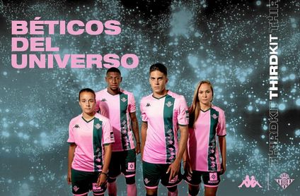 camiseta betis rosa
