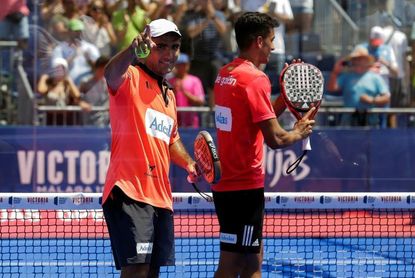 Pablo Lima y Ale Galán impusieron su veteranía ante los jóvenes Nieto y Rico Pablo Lima y Ale Galán impusieron su veteranía ante los jóvenes Nieto y Rico