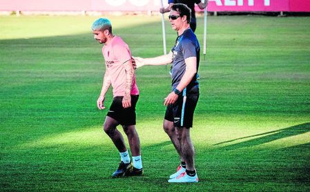 Lopetegui podrá contar con Banega. Lopetegui podrá contar con Banega.