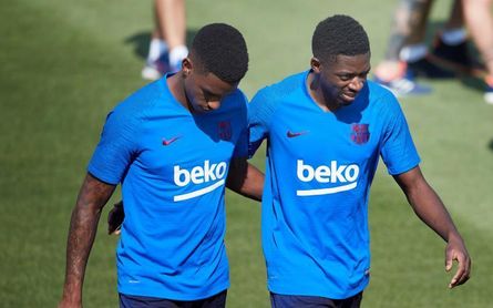 El Barça viaja a Pamplona sin Messi, Dembélé, Suárez y Junior, lesionados El Barça viaja a Pamplona sin Messi, Dembélé, Suárez y Junior, lesionados