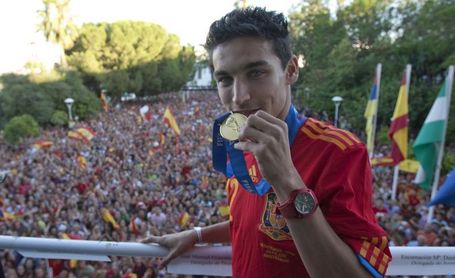 Jesús Navas y Fabián, palaciegos por el mundo Jesús Navas y Fabián, palaciegos por el mundo