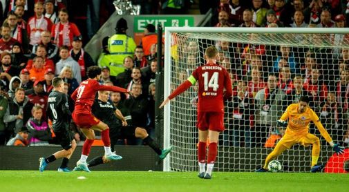 4-3, El osado Salzburgo hace dudar a un intermitente Liverpool 4-3, El osado Salzburgo hace dudar a un intermitente Liverpool