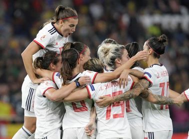 4-0. España golea a Azerbaiyán en un partido cómodo 4-0. España golea a Azerbaiyán en un partido cómodo