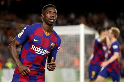 Dembélé expulsado por decirle a Mateu: "Muy malo, eres muy malo" Dembélé expulsado por decirle a Mateu: "Muy malo, eres muy malo"