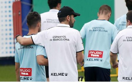 Corchia y Machín se reencuentran en el Espanyol Corchia y Machín se reencuentran en el Espanyol