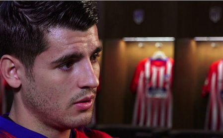Morata habla del partido ante el Valencia Morata habla del partido ante el Valencia