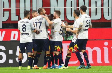 El Lecce amarga en el 92 el debut de Pioli al frente del Milan (2-2) El Lecce amarga en el 92 el debut de Pioli al frente del Milan (2-2)