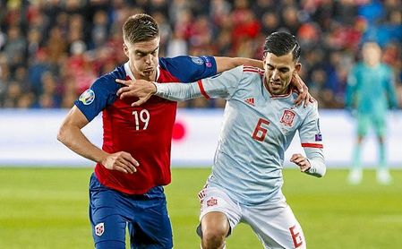 Pese a no ser titularísimo en el Arsenal, Ceballos suele ser protagonista con España. Pese a no ser titularísimo en el Arsenal, Ceballos suele ser protagonista con España.