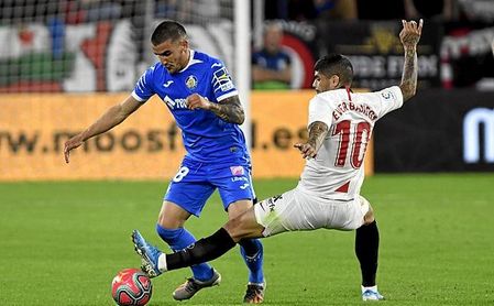 Banega fue, de largo, el jugador que más balones recuperó contra el Getafe. Banega fue, de largo, el jugador que más balones recuperó contra el Getafe.
