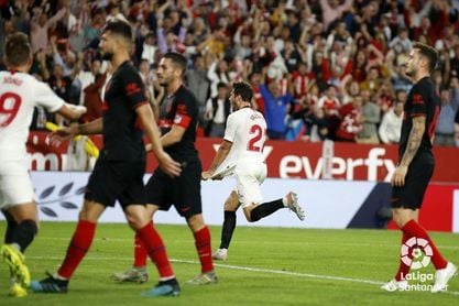 Franco Vázquez: "Cabecear es uno de mis fuertes" Franco Vázquez: "Cabecear es uno de mis fuertes"