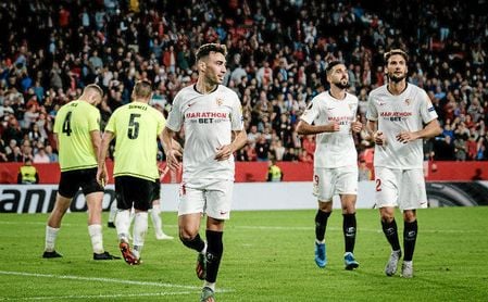 El Sevilla cumplirá 200 partidos en Europa ante el Dudelange. El Sevilla cumplirá 200 partidos en Europa ante el Dudelange.