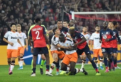 El Valencia, obligado ganar al Lille para depender de sí mismo en tramo final El Valencia, obligado ganar al Lille para depender de sí mismo en tramo final