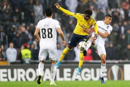 Bruno Duarte evita el triunfo del Arsenal en el añadido Bruno Duarte evita el triunfo del Arsenal en el añadido