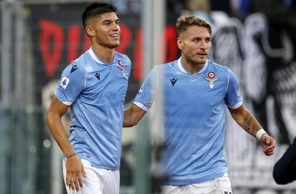 Joaquín Correa lidera al Lazio con un doblete Joaquín Correa lidera al Lazio con un doblete