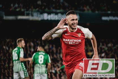 Ocampos: "Primer derbi, primera victoria y primer gol" Ocampos: "Primer derbi, primera victoria y primer gol"