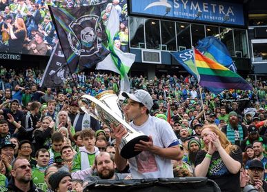 Sounders, desfile triunfal con sabor a dinastía e imagen de sede mundialista Sounders, desfile triunfal con sabor a dinastía e imagen de sede mundialista